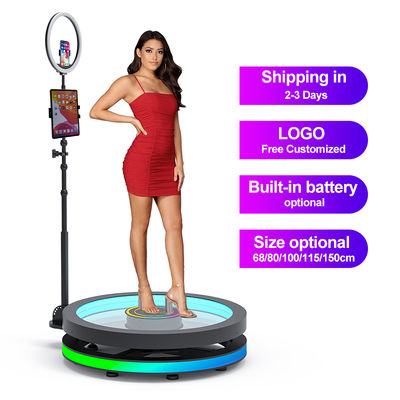 Selfie Bluetooth Spinning Photo Booth With F2.8 Aperture & JPEG / RAW Image Format