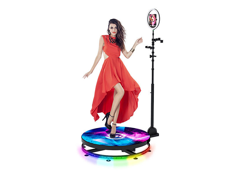 Slow Motion Spinning 360 Photo Booth Portable Automatic 360 Spinning Booth