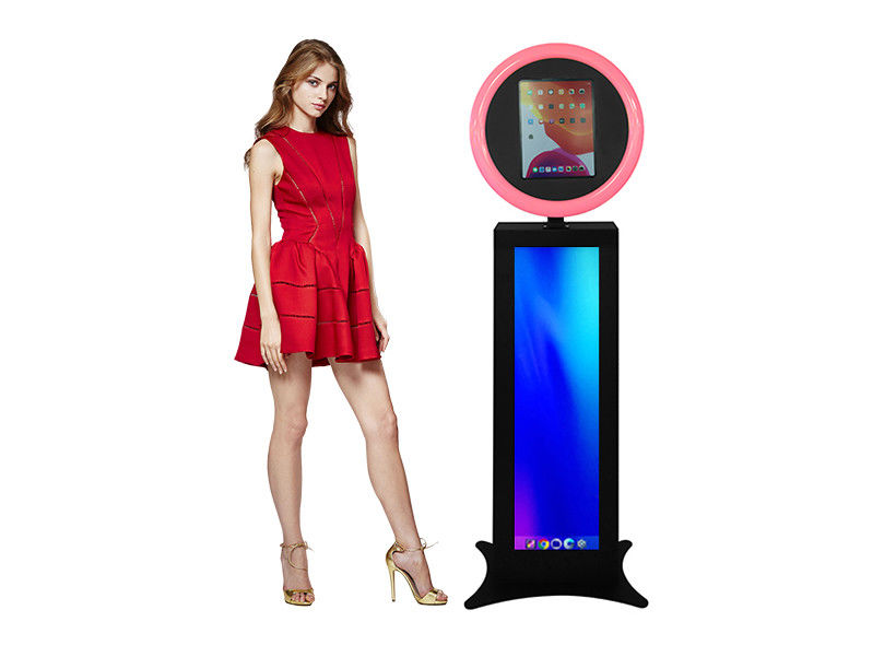 12.9'' Portable Photo Booth Shell Stand For Ipad Portable Selfie Booth Music Sync