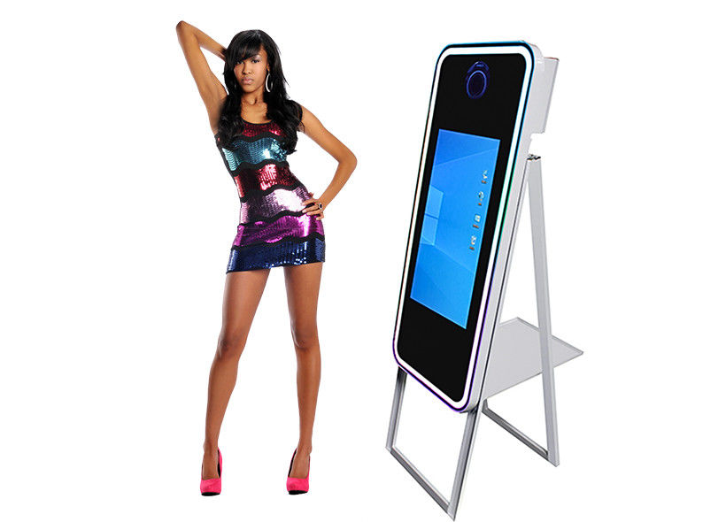 Popular Selfie Magic Mirror Photo Booth Touch Screen Mirror Photo Booth Hire For Many Occasions