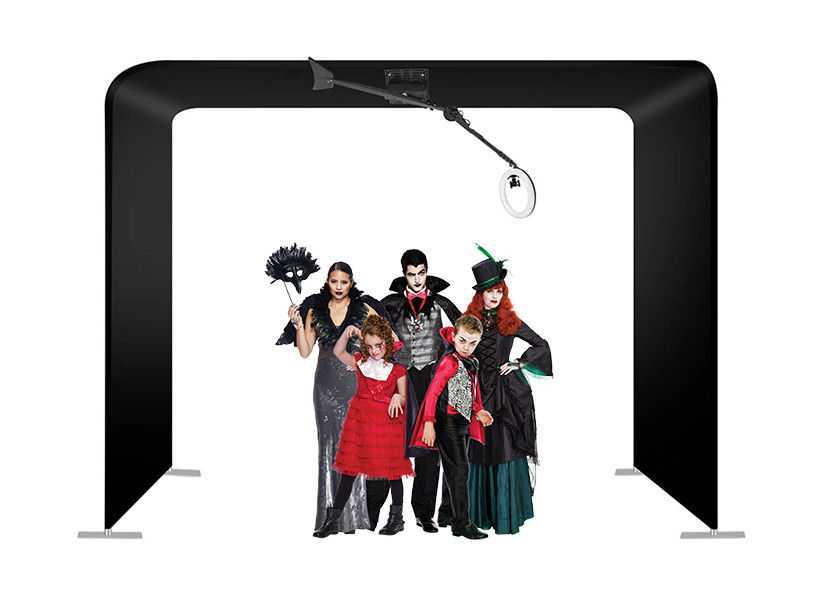Automatic Selfie 360 Photo Booth Overhead Spinner Video Booth For Wedding Party