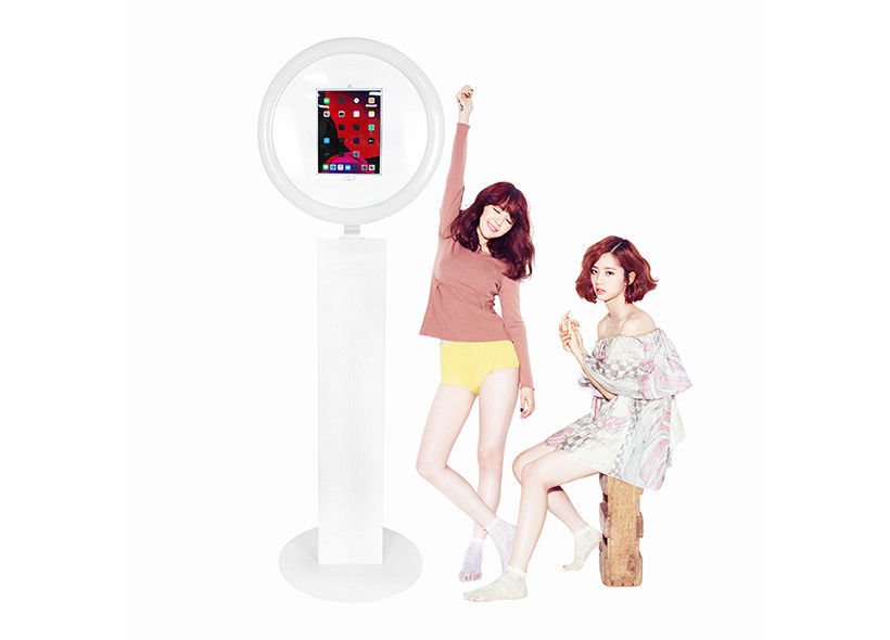 Makeup Vlog Ipad Selfie Photo Booth Ring Light Ipad Selfie Station With Tripod