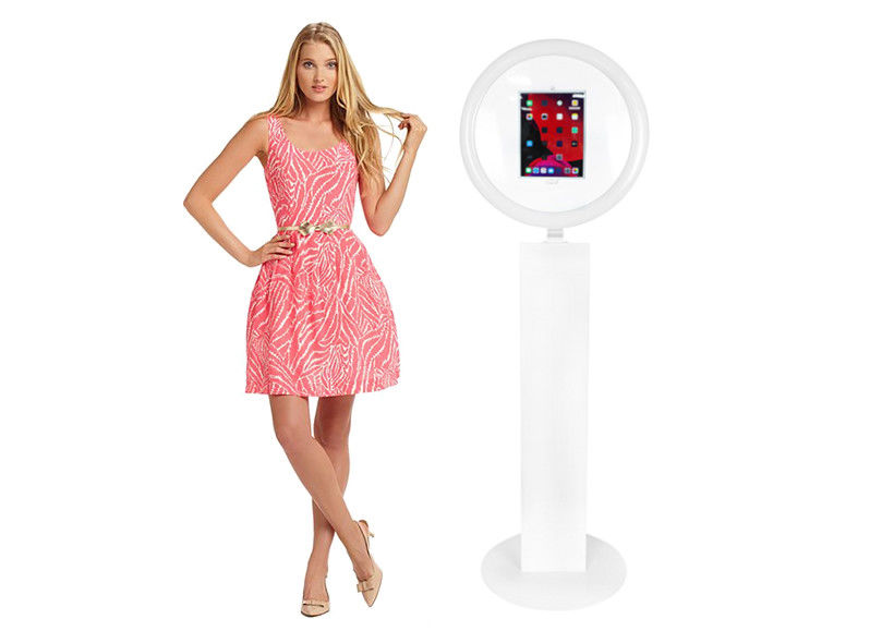 Makeup Vlog Ipad Selfie Photo Booth Ring Light Ipad Selfie Station With Tripod