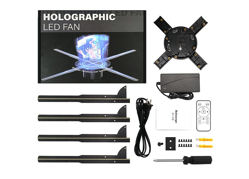 CE 3D Hologram Projector Fan Advertisement Display Outdoor Hologram Projector LED