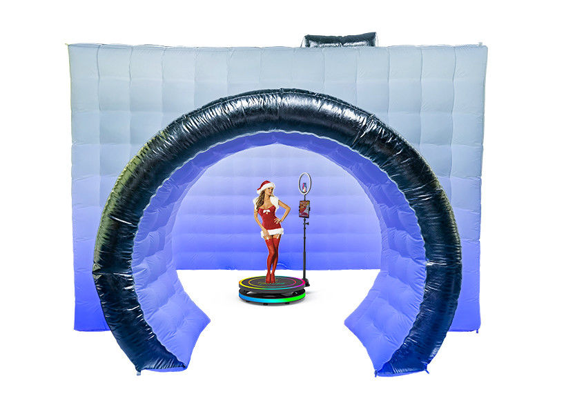 FCC 360 Photo Booth Enclosure Camera Shape Inflatable Photo Booth Enclosure