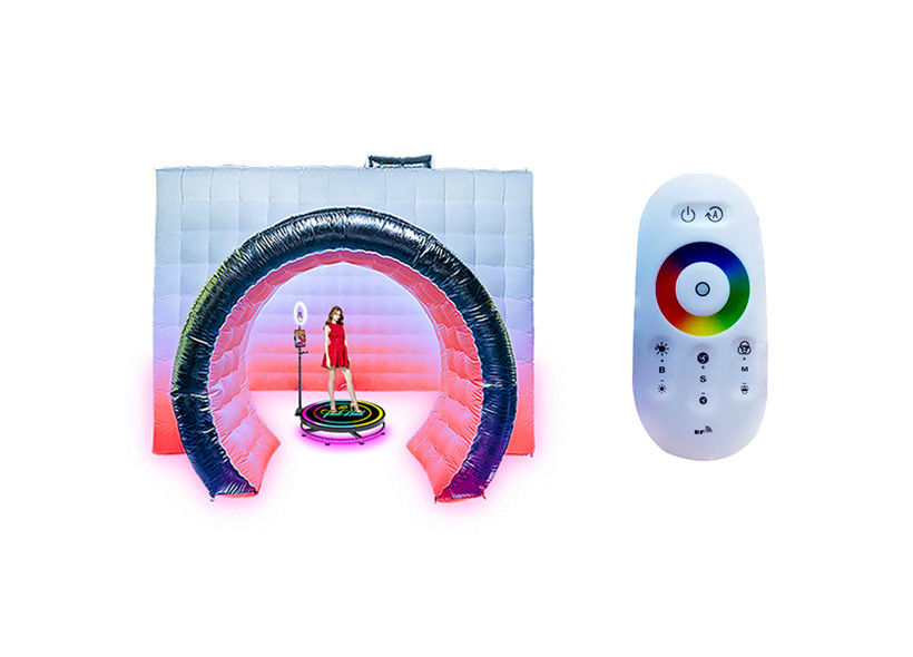 Inflatable Photo Booth Enclosure Danda Camera Shape For Wedding