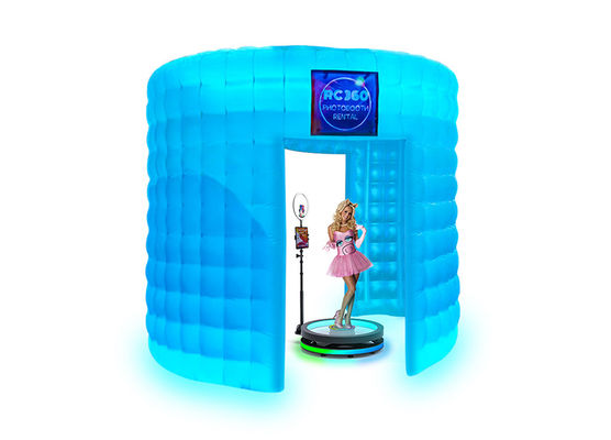 Inflatable Photo Booth Enclosure 360 Photo Booth Room Customize Color